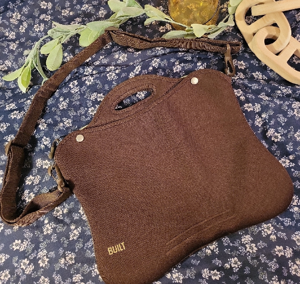 Built Brown Laptop Bag #0187